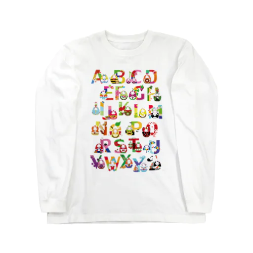 アルファベットウサギノタマゴ Long Sleeve T-Shirt