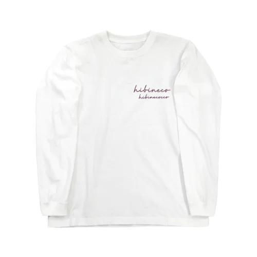 hibineco／hibinecocco パープル Long Sleeve T-Shirt