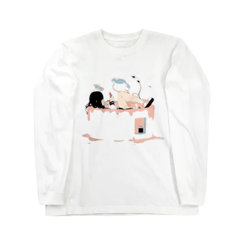 しらす丼 Long Sleeve T-Shirt