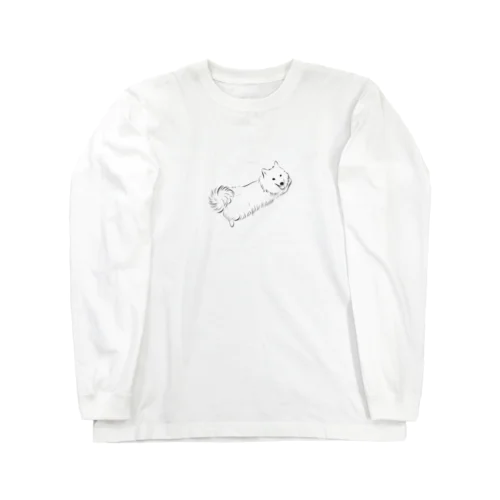 ふせした日本スピッツ Long Sleeve T-Shirt