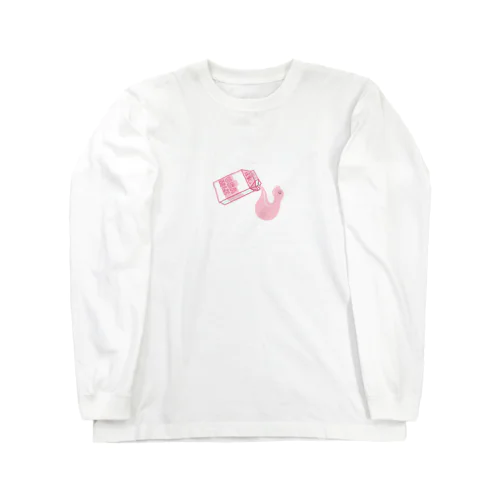 うさこ牛乳 Long Sleeve T-Shirt