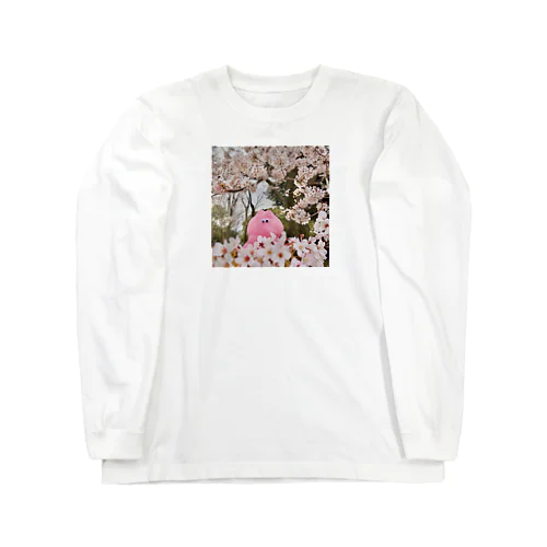 うさこjr.お花見style Long Sleeve T-Shirt