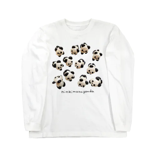 ニンキモノパンダ Long Sleeve T-Shirt