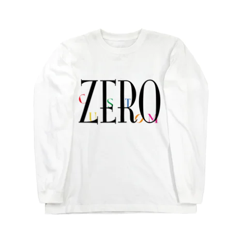 ZEROcustomロゴシリーズ Long Sleeve T-Shirt