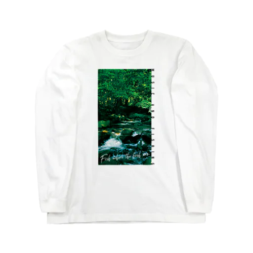 Fishing Spot T shirts Trout ロングスリーブTシャツ