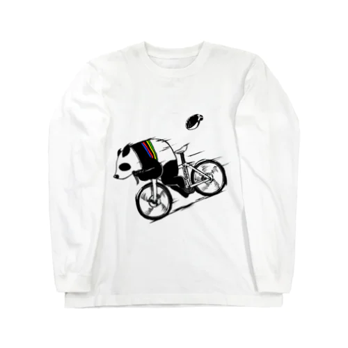 フルーミーパンダ Long Sleeve T-Shirt