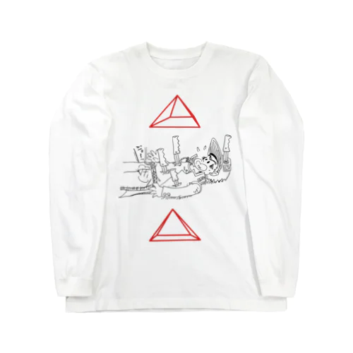 ピラミッド Long Sleeve T-Shirt