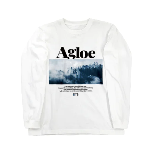 Agloe ロングスリーブTシャツ