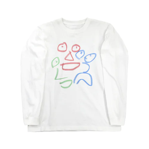 かお Long Sleeve T-Shirt