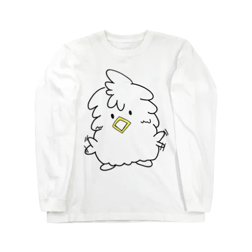 モケちゃん 喜び Long Sleeve T-Shirt