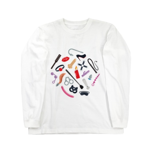 BDSM Icons (Color 01) Long Sleeve T-Shirt