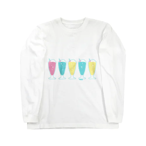 クリームソーダ Long Sleeve T-Shirt