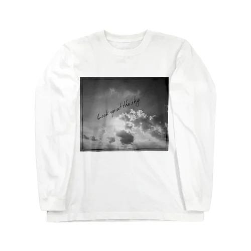 きょうのそら「青空」　Fiter④（Black） Long Sleeve T-Shirt