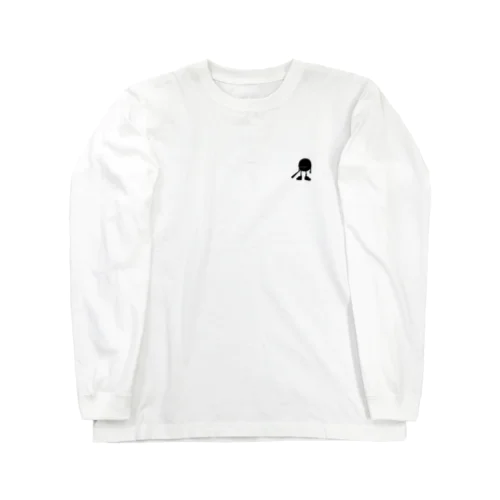 HAGECHABIN しるえっと Long Sleeve T-Shirt