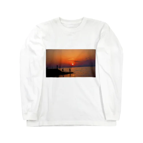 sunset tシャツ ロングスリーブTシャツ