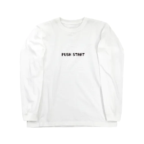 PUSH START ロングスリーブTシャツ