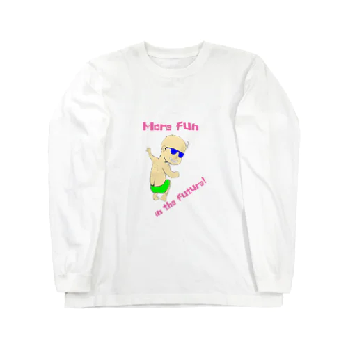 PWL More fun ロングスリーブTシャツ