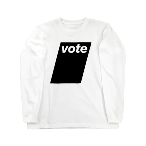 #govote001 ロングスリーブTシャツ