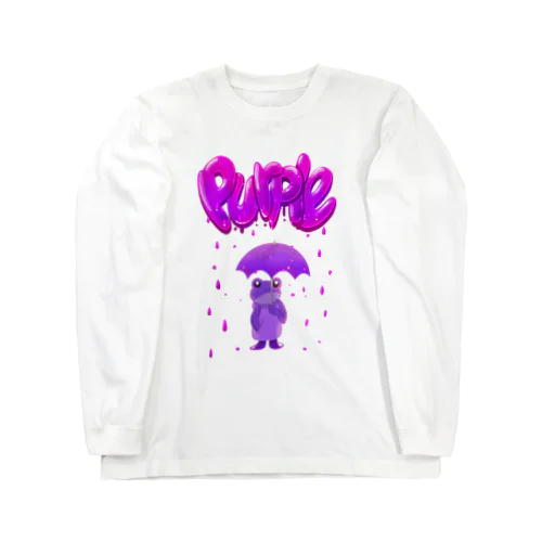 Purple rain パープルレイン 172 Long Sleeve T-Shirt