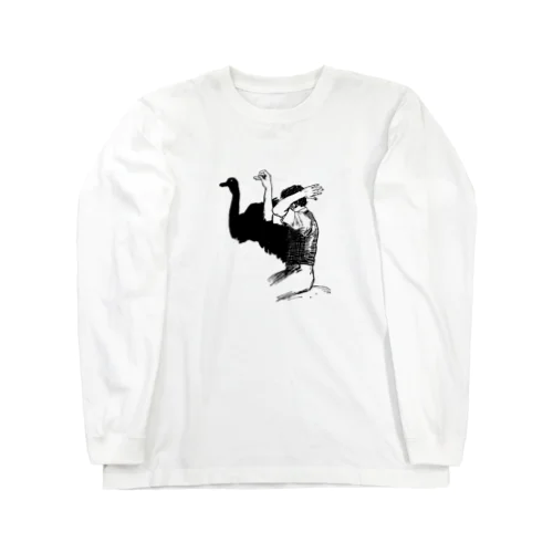 白鳥と見せかけて。 Long Sleeve T-Shirt