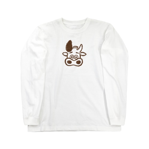 三宿のテイクアウト店SIRCARSの公式キャラクターモービーグッズ Long Sleeve T-Shirt