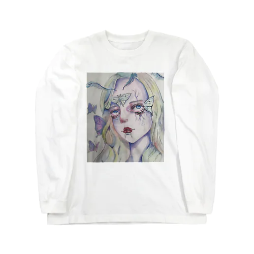 蛾 Long Sleeve T-Shirt