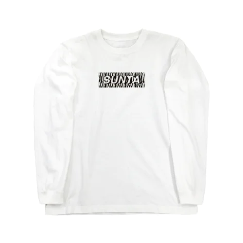 「SUNTA」ロゴ　~ゼブラ~ ロングスリーブTシャツ