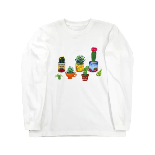 植物いろいろ ロングスリーブTシャツ