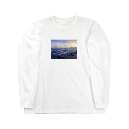 波打ち際 Long Sleeve T-Shirt