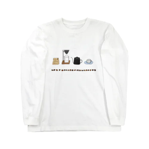 コーヒータイム Long Sleeve T-Shirt