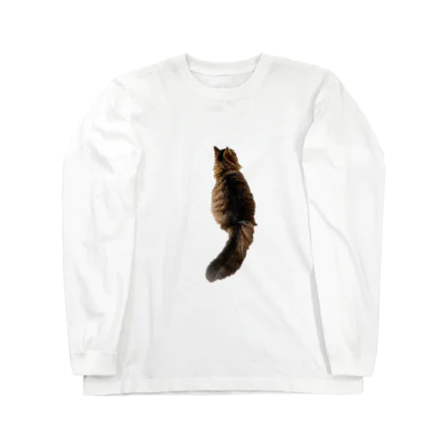 lonely cat ロングスリーブTシャツ