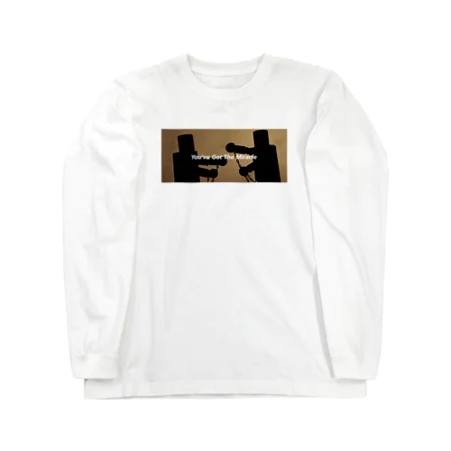 木人。（You've Got The Miracle） Long Sleeve T-Shirt