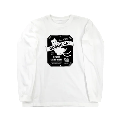 化け猫ウヰスキー Long Sleeve T-Shirt