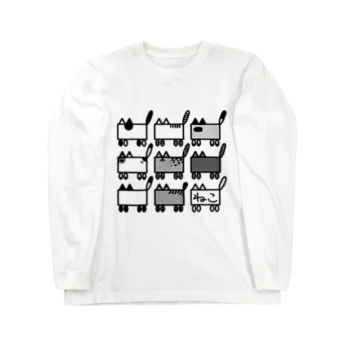 イマジナリーねこ 3×3 Long Sleeve T-Shirt