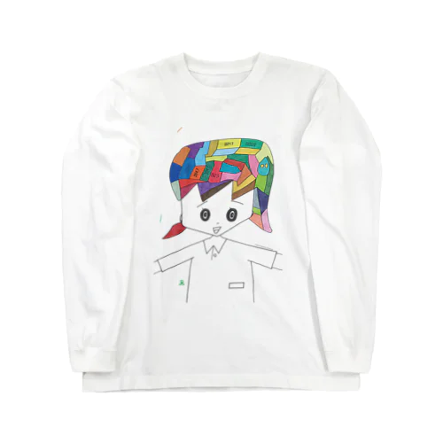 天才アートKYOTO　知原諒太_２ Long Sleeve T-Shirt