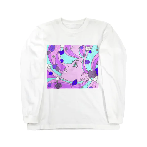 あじさい（６月の誕生花） Long Sleeve T-Shirt