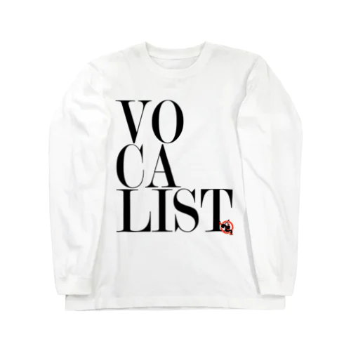 Vocalist Black Long Sleeve T-Shirt