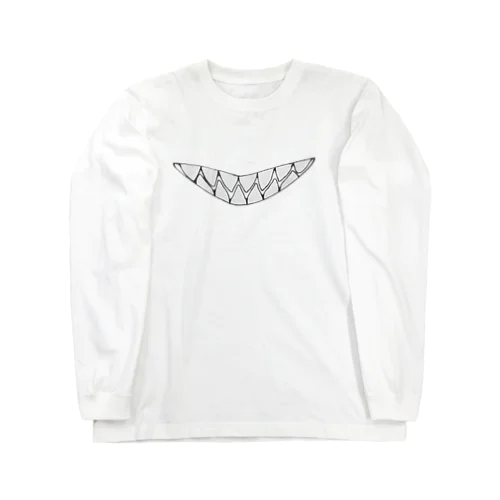 Yatamame ブランド -ギザ歯- Long Sleeve T-Shirt