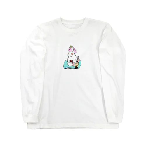 ほろ酔いこんこん Long Sleeve T-Shirt