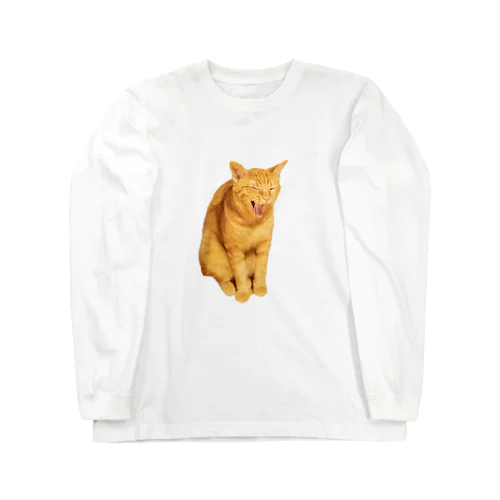 【はなまる】あくび Long Sleeve T-Shirt