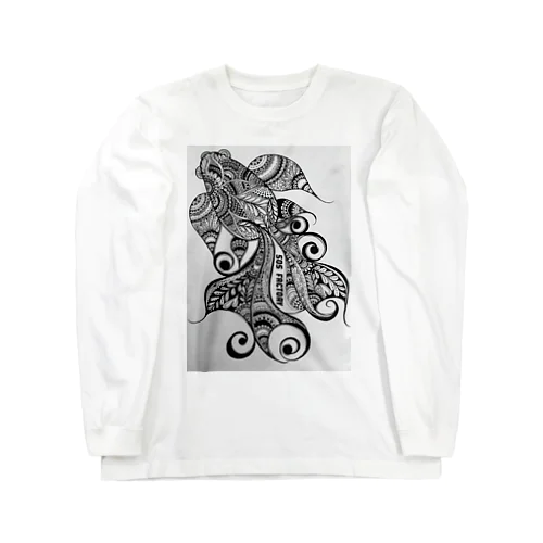 紙の上の金魚 Long Sleeve T-Shirt