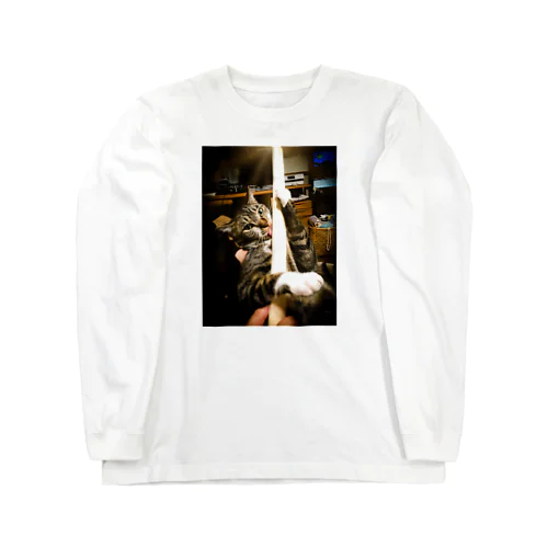 秘剣・猫の太刀　二の太刀 Long Sleeve T-Shirt