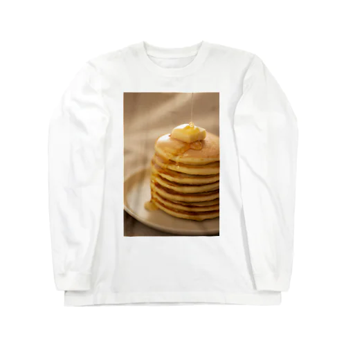 シズル感たっぷりホットケーキ Long Sleeve T-Shirt