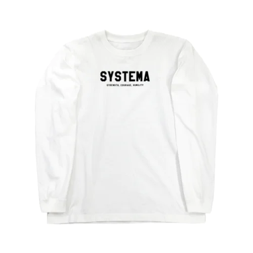 SYSTEMA 롱 슬리브 티셔츠