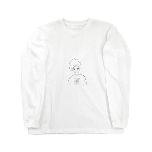 猫好き女子その3  Long Sleeve T-Shirt