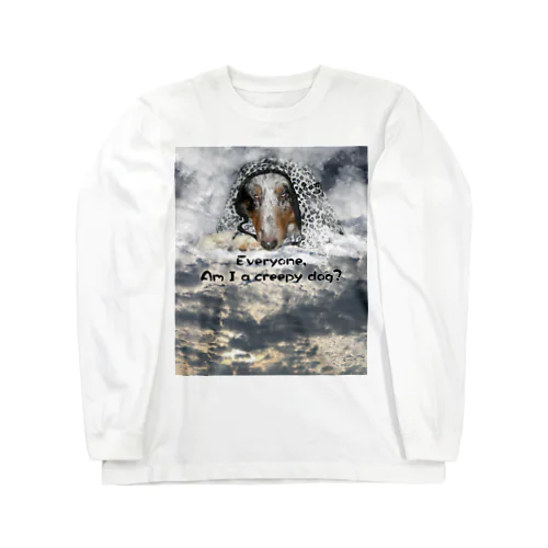 creepy dog ロングスリーブTシャツ