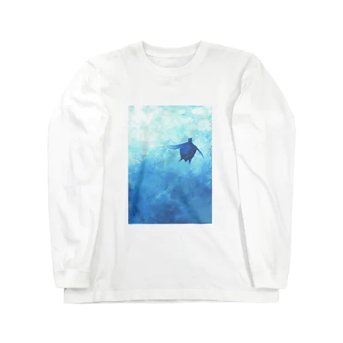 楽園　うみがめ Long Sleeve T-Shirt