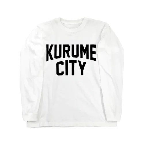 kurume city　久留米ファッション　アイテム ロングスリーブTシャツ