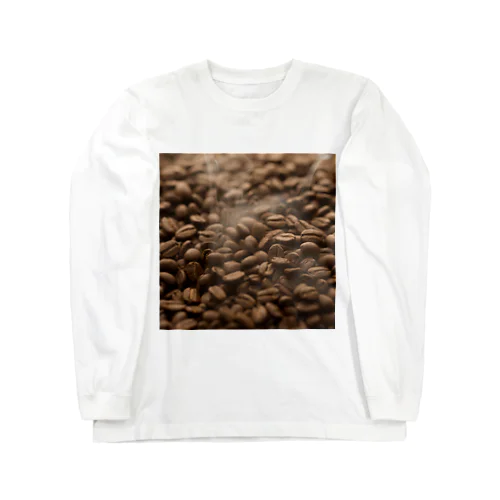 コーヒー豆 Long Sleeve T-Shirt