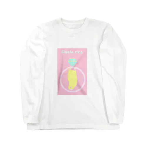 サザナミインコ　クリームイノ Long Sleeve T-Shirt